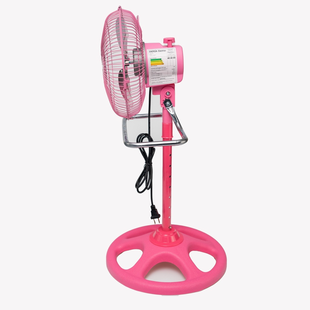 VENTILADOR  10″ 3 EN 1 MY-1088 /ROSADO CASTELL