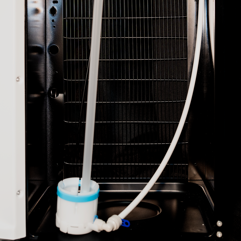 DISPENSADOR AGUA FRIA CALIENTE AL CLIMA BOTELLON INFERIOR NEGRO 115V/-CASTELL