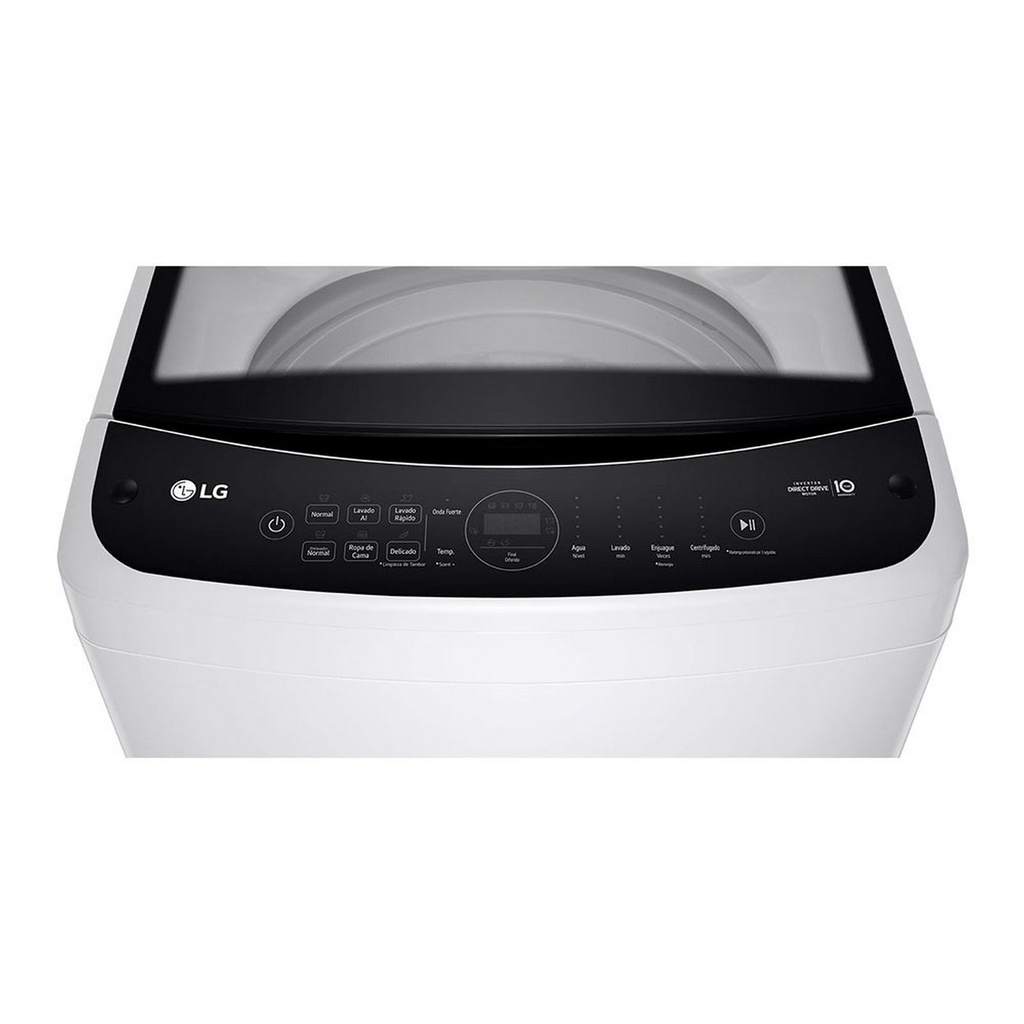 LAVADORA 19KG INVERTER CARGA SUPERIOR  BLANCO/-LG