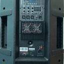 CAJA AMPLIFICADA DE 15&quot; BLOETOOTH USB MP3 MEMORY CARD 100.000W PMPO 45.5X55.5X74.5CM NEGRO/-CASTELL