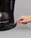 CAFETERA 4 TAZAS NEGRO/-PROCTOR SILEX