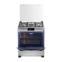 COCINA MONACO ZAFIRO 30&quot; 5Q CROMA/-INDURAMA MONACO ZAFIRO