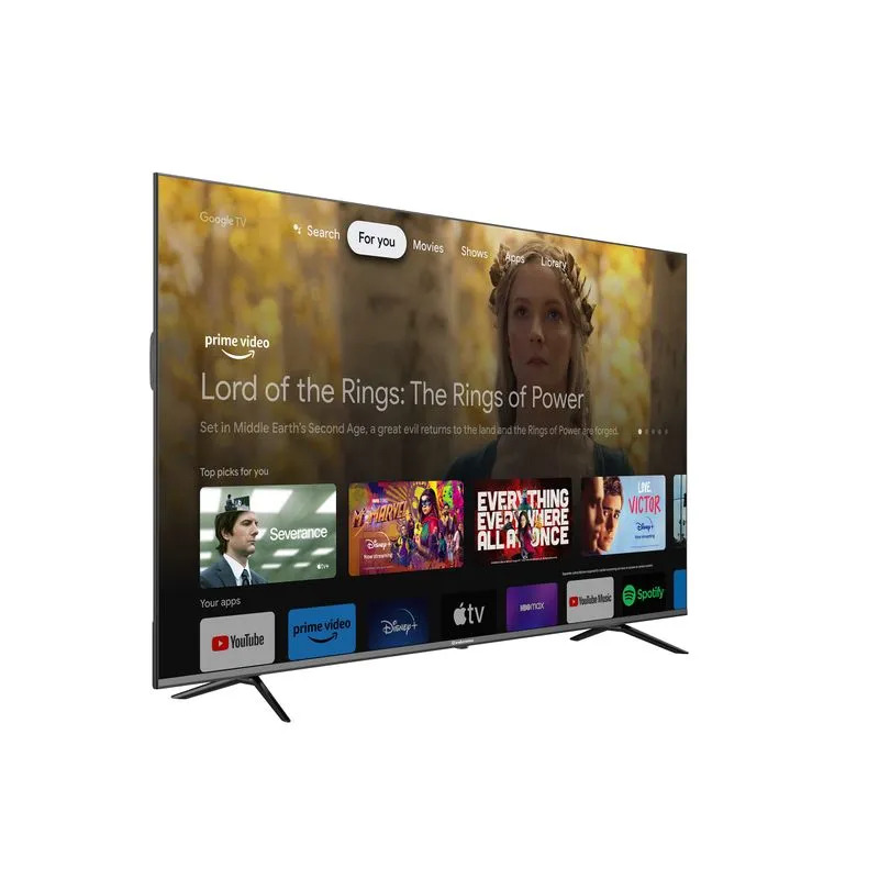 TELEVISOR 86&quot; TECNOLOGIA GOOGLE TV QLED ULTRA HIGH 16GRAM WIFI 2.4 BLUETOOTH 5.1  CROMA/-INDURAMA
