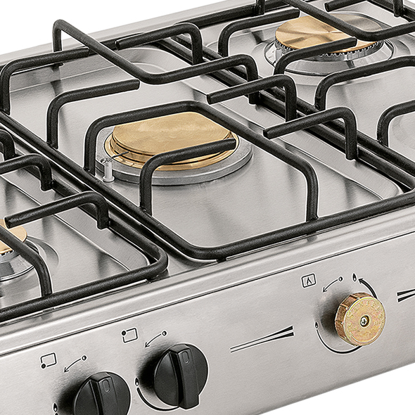 COCINETA DE 5Q 28&quot; S/R INOX PLUS 4Q DOMESTICO 1 INDUSTRIAL 55X73.5X18CM PLOMO/-ECOLINE