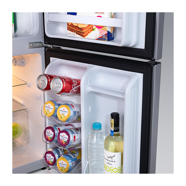 MINIBAR LAMINA ANTIHUELLA R600 54.7X47.5X85.7CM CROMA/-INDURAMA