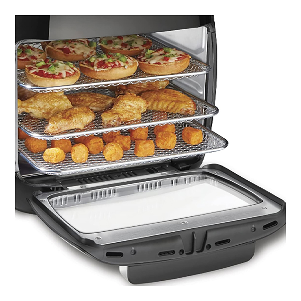 FREIDORA DE AIRE DIGITAL 11.6&quot; 1700W NEGRO HAMILTON BEACH