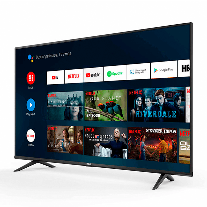TELEVISOR LED SMART UHD 4K 55&quot; ANDROID GOOGLE NEGRO/RCA