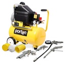 COMPRESOR 2HP 24LT 110V C/KIT 5PZ - PORTEN