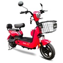 MOTO ELÉCTRICA DE 500W 48V Y 12AH VELOCIDAD 50-60KM AZUL/-CASTELL