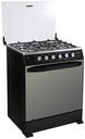 COCINA MACARENA 30&quot; 5Q HORNO CON GRILL NEGRO/MATE-ECOLINE