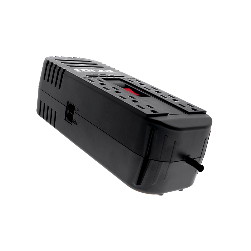 REGULADOR CAPACIDAD 2200VA/1100W 8 PUERT NEGRO/-FORZA