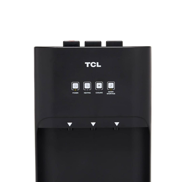DISPENSADOR DE AGUA TCL NEGRO CON AGUA AL CLIMA, FRIA, CALIENTE