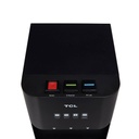 DISPENSADOR DE AGUA TCL NEGRO CON AGUA AL CLIMA, FRIA, CALIENTE