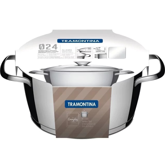 CACEROLA ALLEGRA 24CM - TRAMONTINA