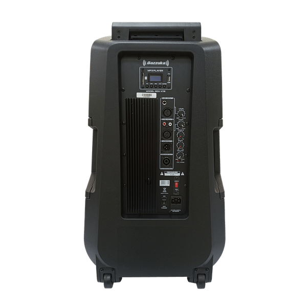 CAJA AMPLIFICADA ACTIVO 15&quot; 200USB/FM/+ MICROFONO NEGRO-BAZZUKA