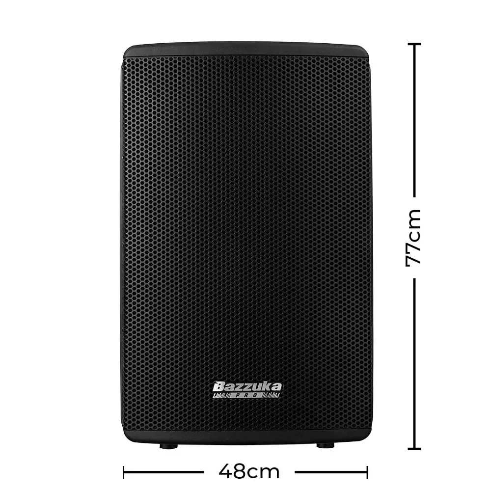CAJA AMPLIFICADA BAZZUKA ACTIVO15*2 SERIE PROFESIONAL / MAGNETICO 90 OZ