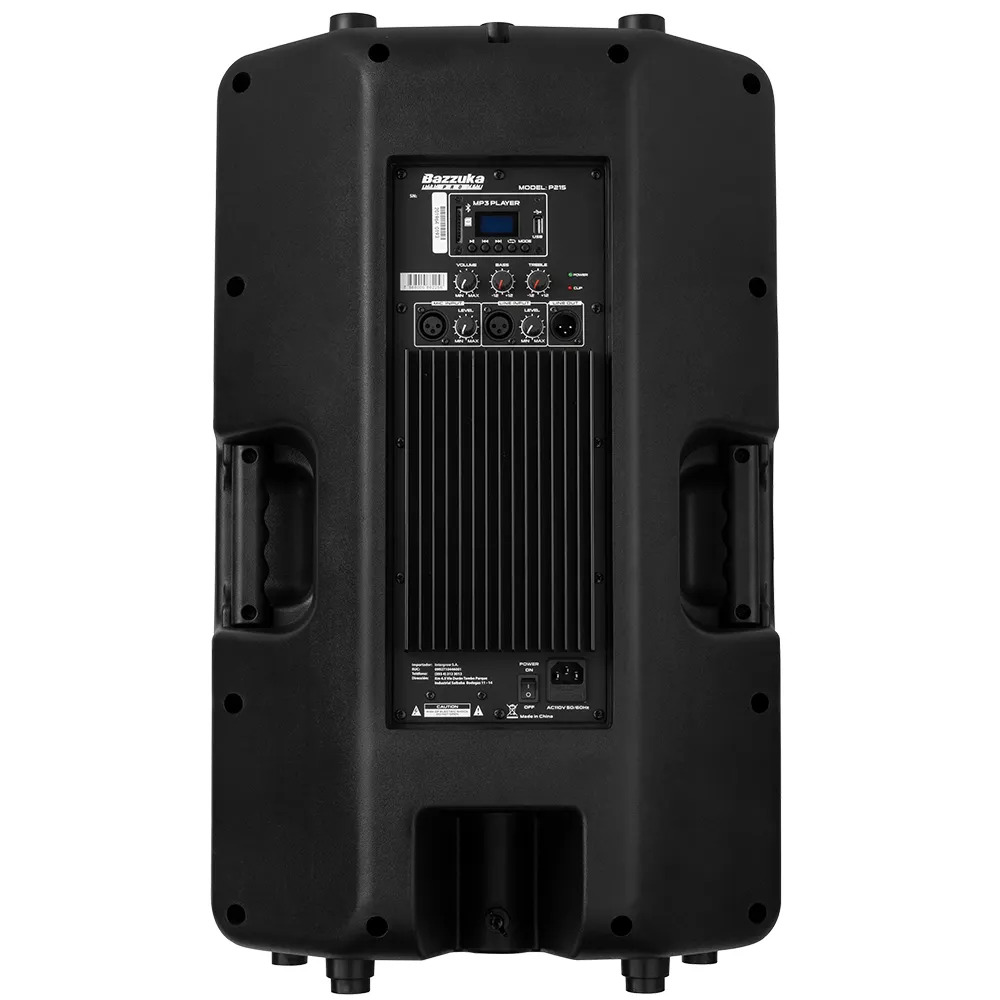 CAJA AMPLIFICADA BAZZUKA ACTIVO15*2 SERIE PROFESIONAL / MAGNETICO 90 OZ