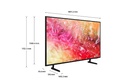 TELEVISOR SMART CRYSTAL 4K UHD 85&quot; NEGRO/-SAMSUNG