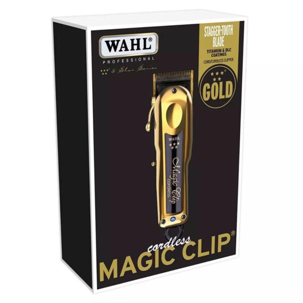MAQUINA DE CABELLO MAGIP CLIP INALAMBRICA DORADO/-WAHL