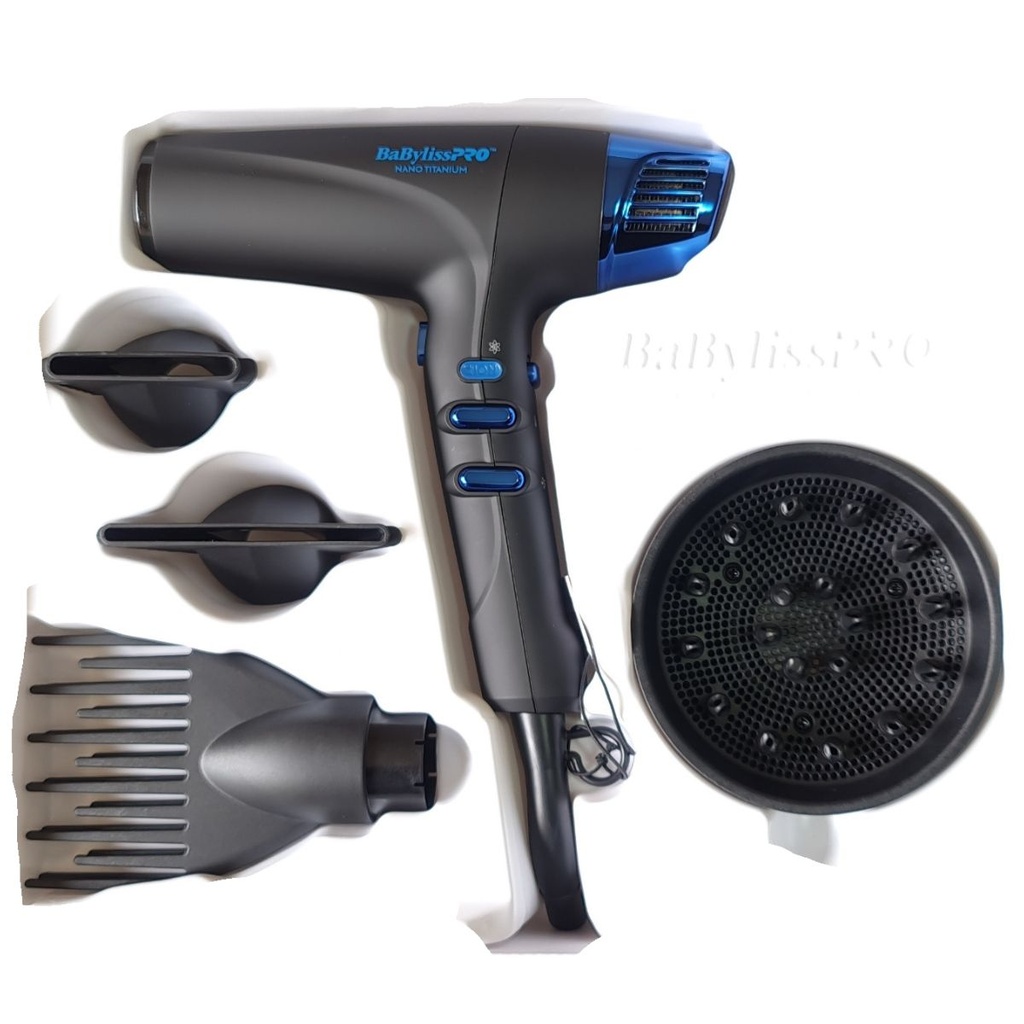 SECADORA DE CABELLO DUAL IONIC 1700W -BABYLISS