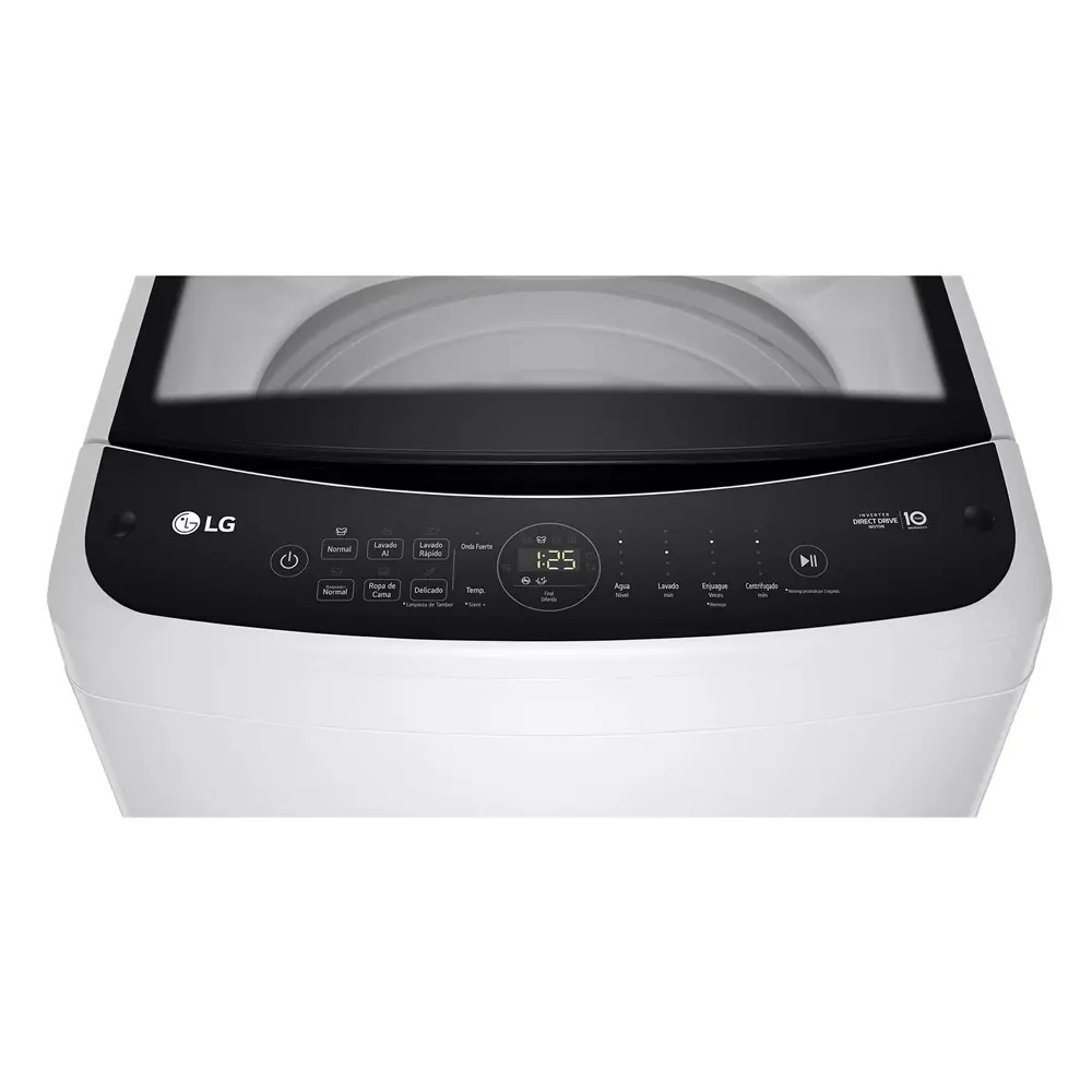 LAVADORA DIGITAL INVERTER CARGA SUPERIOR 18KG BLANCO/-LG
