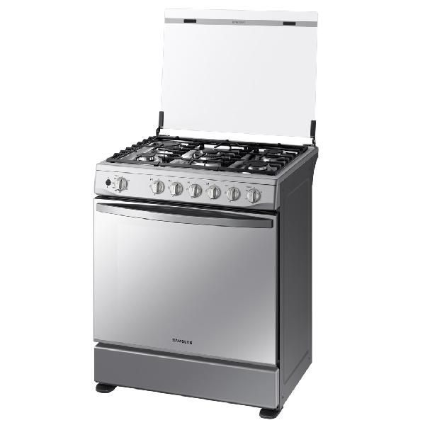 COCINA A GAS 5Q PARRILLA DE HIERRO FUNDIDO ENC/ELC PLATA/-SAMSUNG