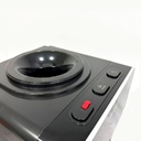 DISPENSADOR DE AGUA CALEINTE, FRIA, CLIMA DE PISO NEGRO/RCA