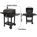 ASADOR A CARBON -ALESSA