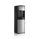 DISPENSADOR CON GRIFO DE AGUA AL CLIMA CALINTE Y FRIA 31X36X104CM INOX/NEGRO -INDURAMA