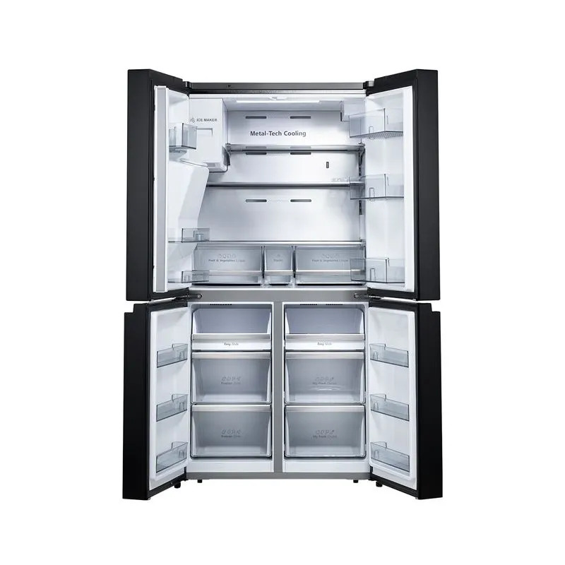 REFRIGERADORA INVERTER 647LT CROSS DOOR (178X91X72CM) NEGRO/-INDURAMA RI-885I