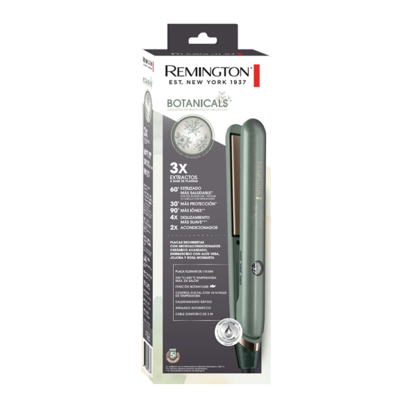 PLANCHA ALISADORA FUNCION BOTANICARE -REMINGTON