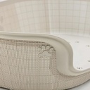 CAMA PARA PERRO TAUPE -RIMAX