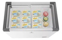 CONGELADOR INDURAMA TAPA DE VIDRIO  204 LITROS