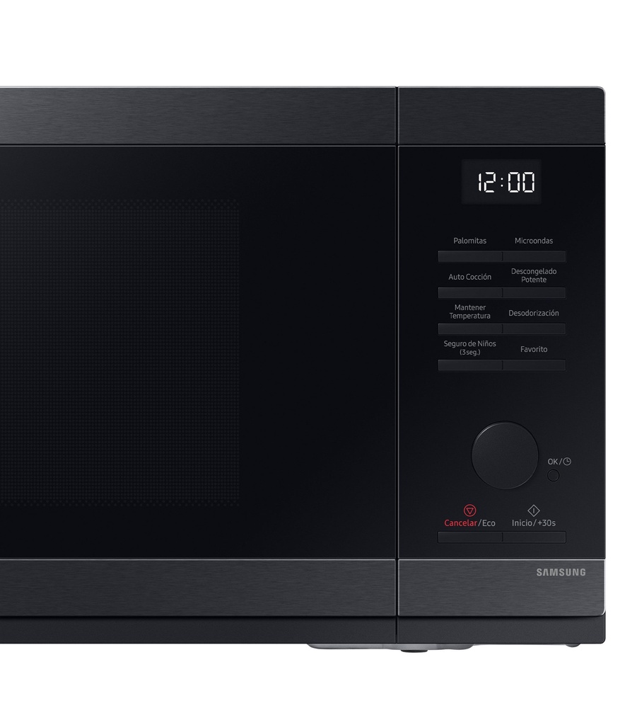 MICROONDAS 1.1 PIES 32LT ACERO INOX NEGRO/-SAMSUNG
