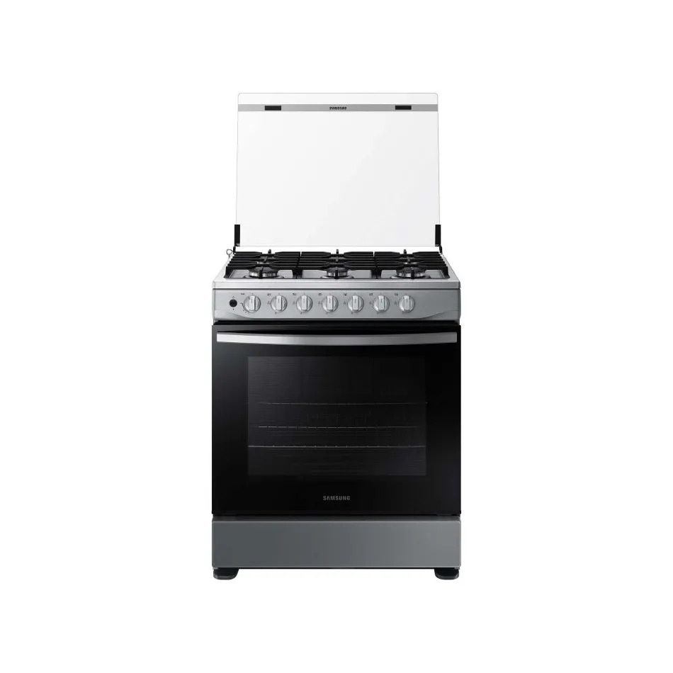 COCINA A GAS 6Q 76.7CM HORNO DE 146LT GRIS/-SAMSUNG