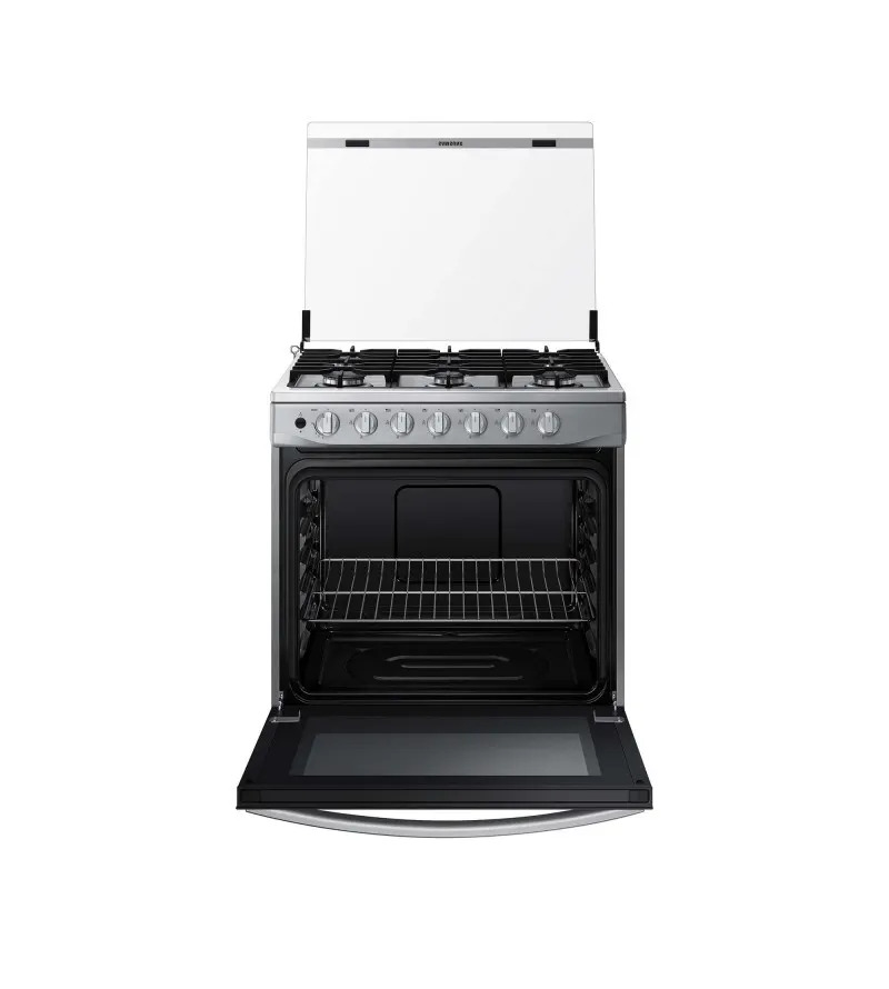 COCINA A GAS 6Q 76.7CM HORNO DE 146LT GRIS/-SAMSUNG