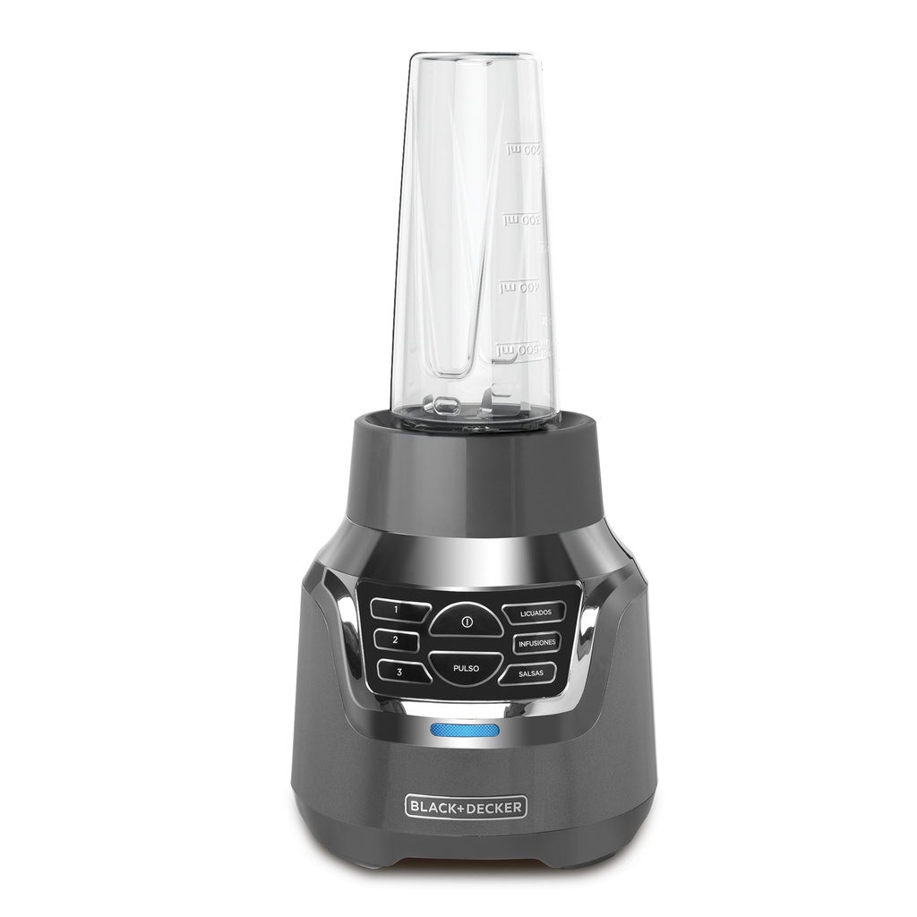 LICUADORA CON INFUSOR 3-EN-1 DIGITAL 900WATTS GRIS/-BLACK DECKER