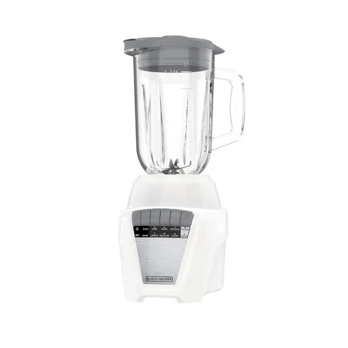 LICUADORA DURA MAX 700W 8 VEL BLANCO/-BLACK DECKER