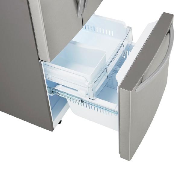 REFRIGERADORA 617LT PUERTAS FRANCESAS INVERTER STMART 75.5X90.2X177.6CM INOX/-LG