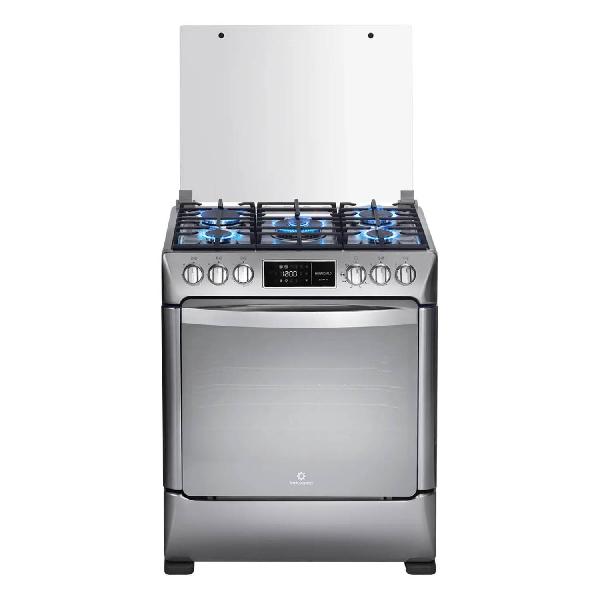 COCINA MONTECARLO ZAFIRO 5Q 30&quot; CROMA/-INDURAMA MONTECARLO ZAFIRO