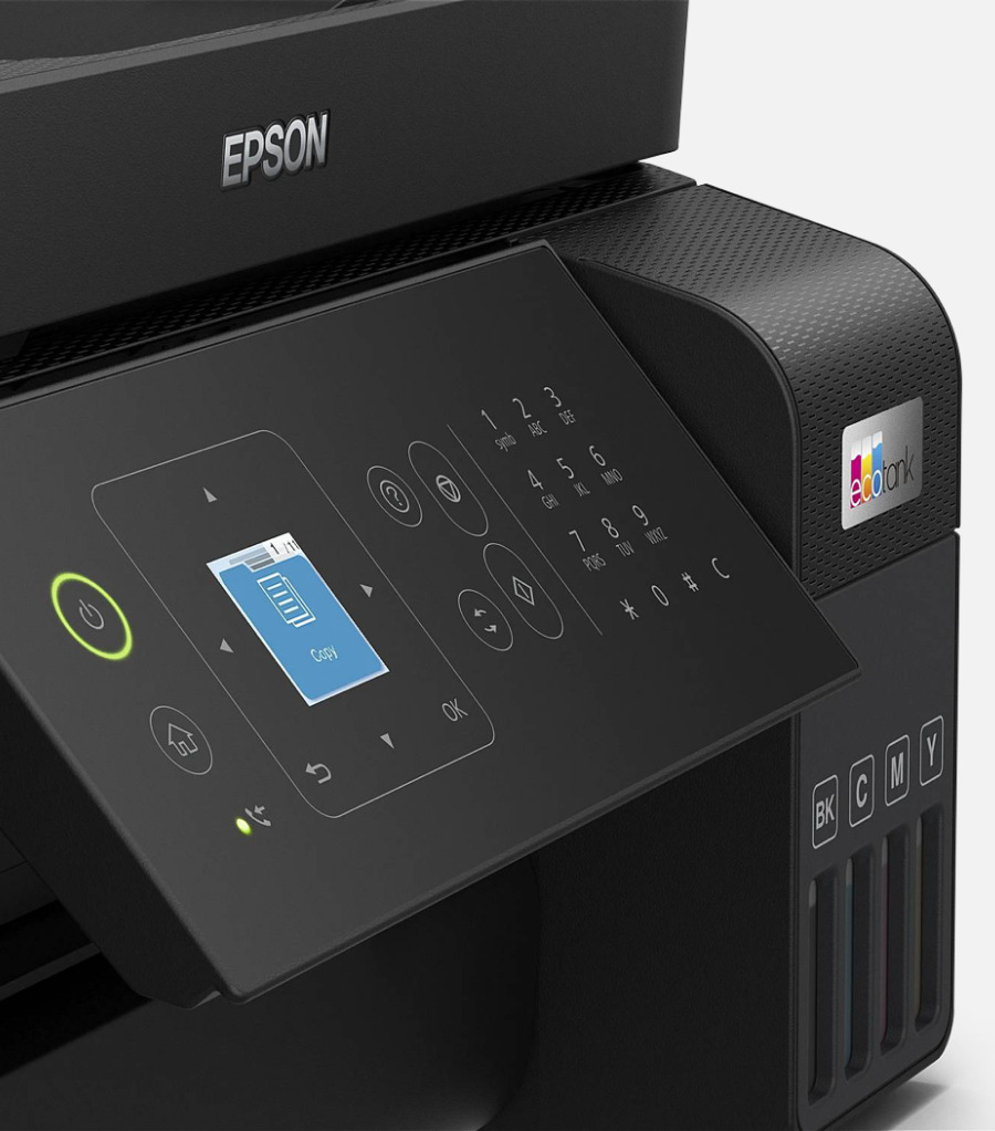 IMPRESORA COPIADORA/ESCANEA/FAX/WIFI ECO TANK NEGRO/-EPSON L5590