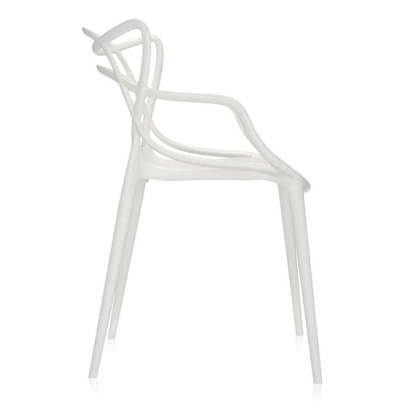 SILLA ART SIDNEY CON BRAZOS BLANCO/-PICA