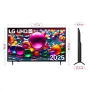 TELEVISOR SMART UHD 4K 50&quot; THINQ AI WEBOS NEGRO/-LG