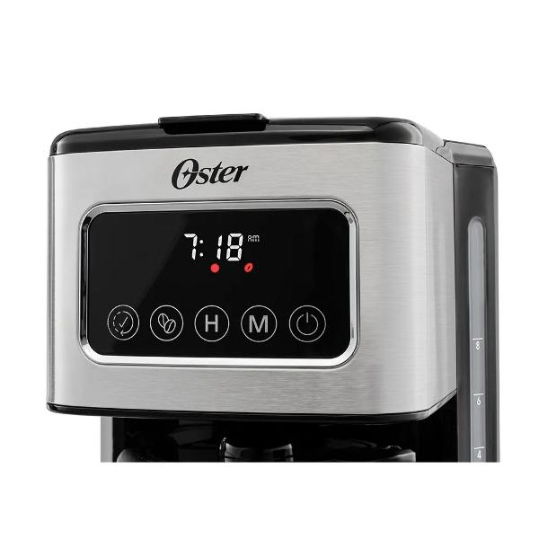 CAFETERA TERMICA 900W 8 TAZAS P/TACTIL GRIS/-OSTER