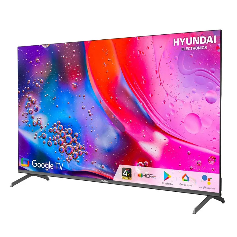 TELEVISOR LED SMART UHD 4K 58&quot; GOOGLE TV NEGRO/-HYUNDAI