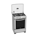 COCINA A GAS 60CM 4 QUEMADORES SILVER SILVER MABE