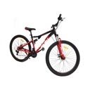 BICICLETA CAYMAN RX ALUMINIO BICI-ARO 29&quot; CAYMAN RX-NEGRO/ROJO