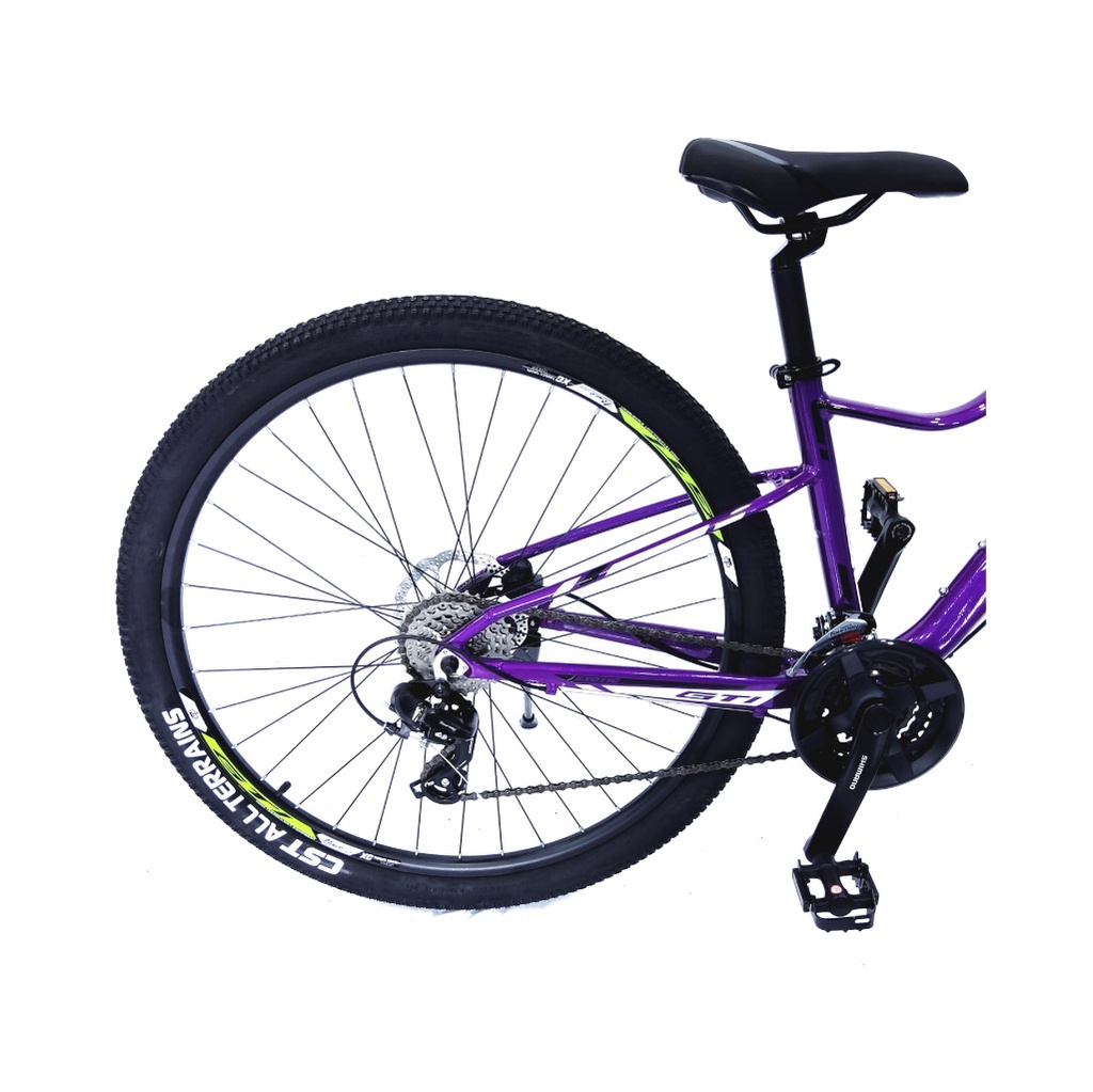 BICICLETA EXOTIC 24S FRON SUSP ARO 29 MORADO/VERDE - ECUACYCLO (JG-BCEO010)