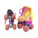 PATIN 4 RUEDAS C/FRENO T/32 NARANJA