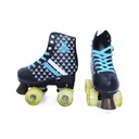 PATIN 4 RUEDAS C/FRENO T/34 AZUL